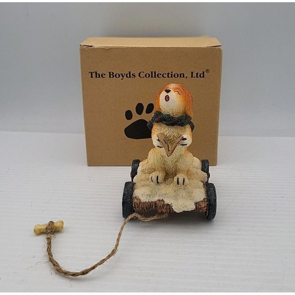 Boyds Bears‎ Tug Along Charles the Dog #654258 Songbook Howling